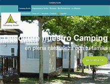 Tablet Screenshot of campingacedo.com